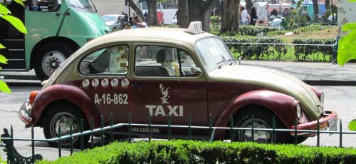 mexico city beetle taxi